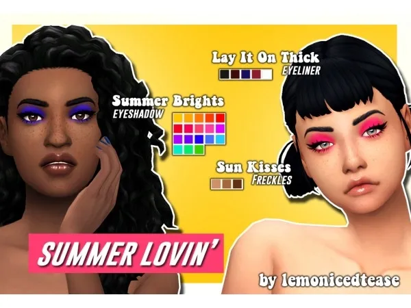 Maxis Match lemonicedtease s u m m e r l o v i n - The Sims 4 Custom Content