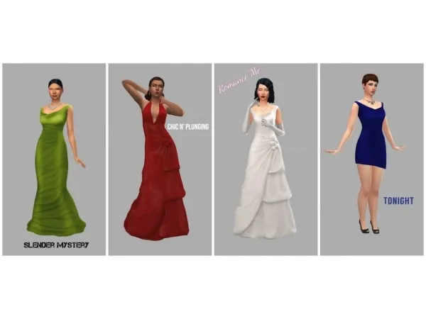 Maxis Match Wedding Set by Zeussim - The Sims 4 Custom Content
