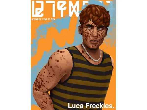 Maxis Match glumbut luca freckles - The Sims 4 Custom Content