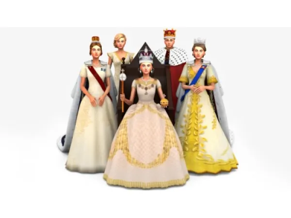 Maxis Match Coronation Pack BatsFW x VMSRose - The Sims 4 Custom Content