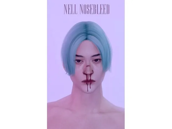 Alpha nell le Nosebleed - The Sims 4 Custom Content