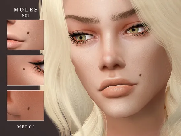 Maxis Match Moles N01 - The Sims 4 Custom Content