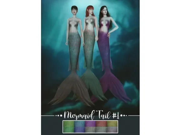 Maxis Match ms marysims Mermaid Tail 1 - The Sims 4 Custom Content