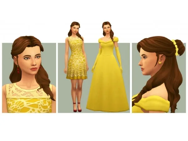 Mix Beauty and the Beast Collection by blogsimplesimmer - The Sims 4 Custom Content