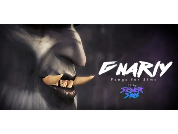 Maxis Match Gnarly Teeth V2 by simsfinds - The Sims 4 Custom Content