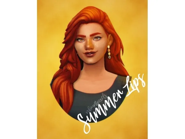 summer lips! ~ lip preset pack