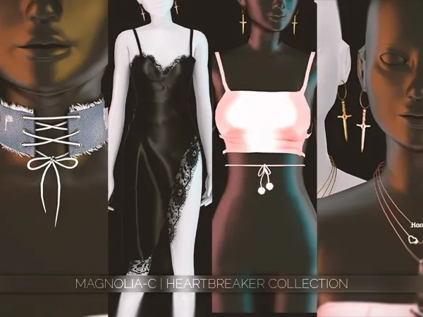 Alpha Magnolia C Heartbreaker Collection by magnolia-c - The Sims 4 Custom Content