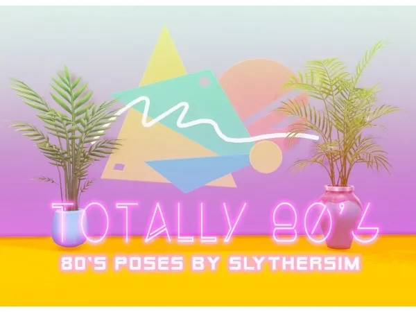 Totally 80′s Pose Pack by Slythersim