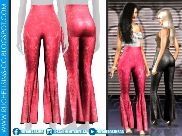 VEVELT PANTS - RUCHELLSIMS