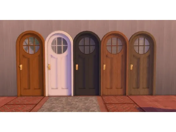 Maxis Match Arlette Door by AdonisPluto - The Sims 4 Custom Content