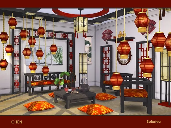 Maxis Match Chen - The Sims 4 Custom Content