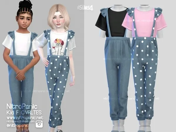 Alpha Kid F OVRLTES - The Sims 4 Custom Content