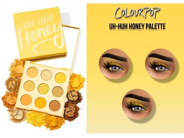 Mix COLOUR POP UH UH HONEY PALETTE - The Sims 4 Custom Content