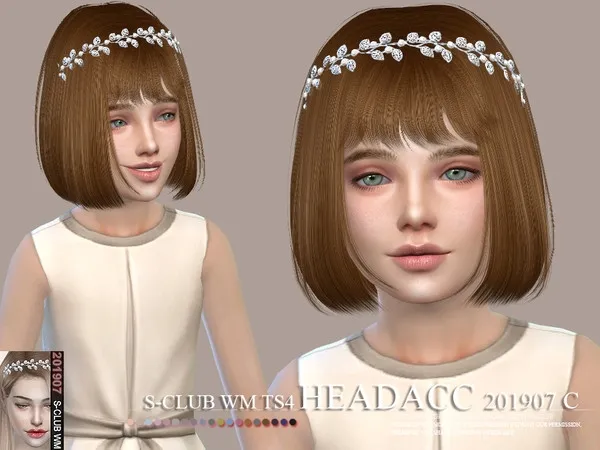 Alpha S Club WM Headacc 201907 Child - The Sims 4 Custom Content