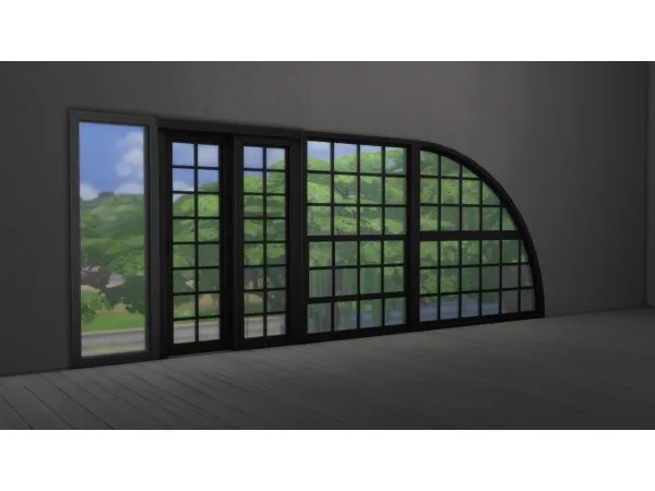 Maxis Match illogicalsims Full Sized Sliding Door (Moschino) - The Sims 4 Custom Content