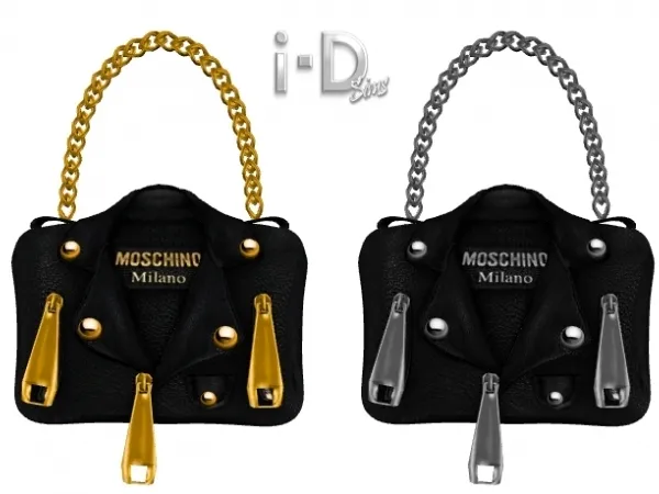 Alpha MOSCHINO BAG V1 V2 by polygoncouture - The Sims 4 Custom Content