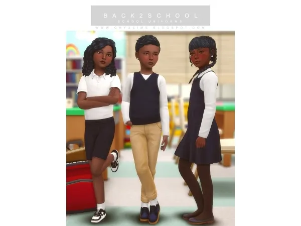 Maxis Match BACK 2 SCHOOL COLLECTION - The Sims 4 Custom Content
