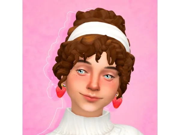 Maxis Match gladlypants Kimberly Freckles - The Sims 4 Custom Content