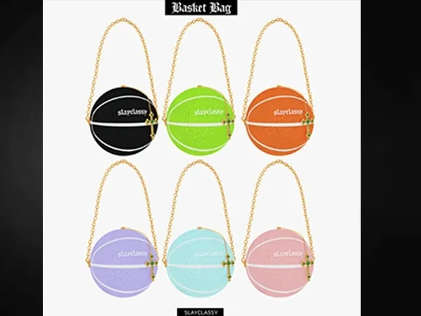Alpha SlayClassy 106 Basketball purse - The Sims 4 Custom Content