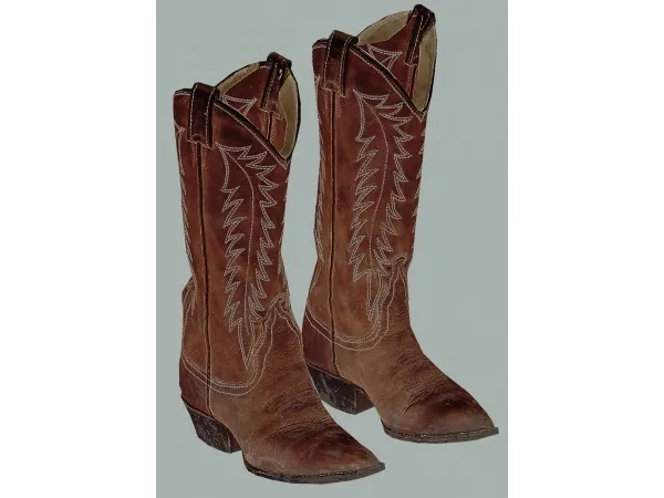 Western boots by thornsofpeace - The Sims 3 Custom Content