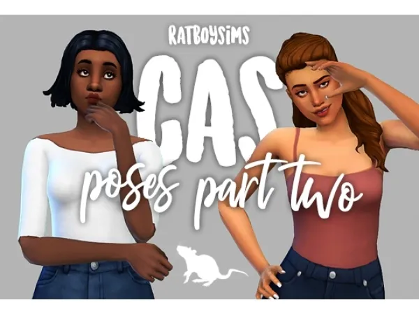 Maxis Match ratboysims cas poses part two - The Sims 4 Custom Content