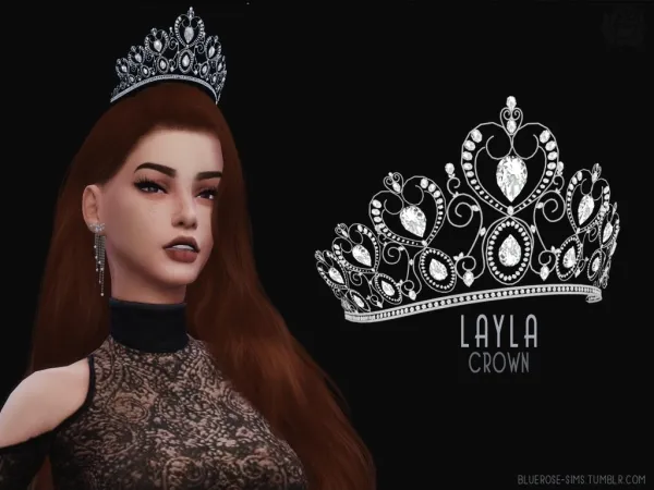 Alpha Layla Crown BR sims - The Sims 4 Custom Content