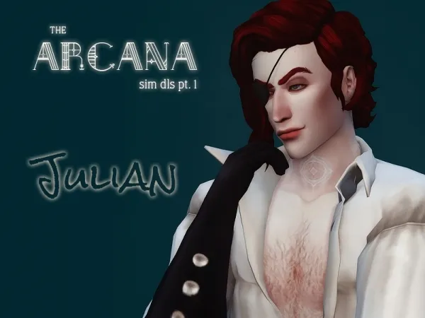 Maxis Match The Arcana Sims Julian by simsfinds - The Sims 4 Custom Content