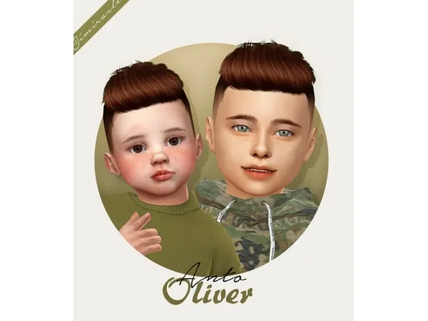 Alpha simiracle Anto Oliver - The Sims 4 Custom Content