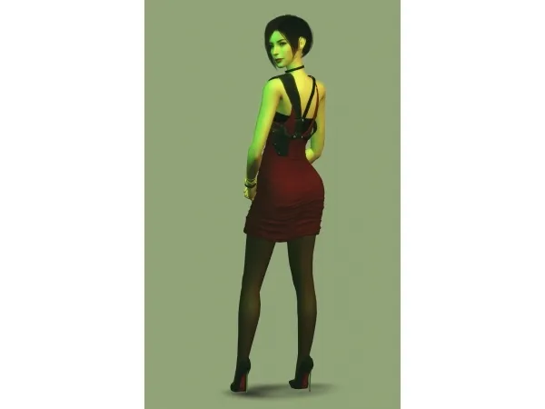 Alpha Ada Wong by plazasims - The Sims 4 Custom Content