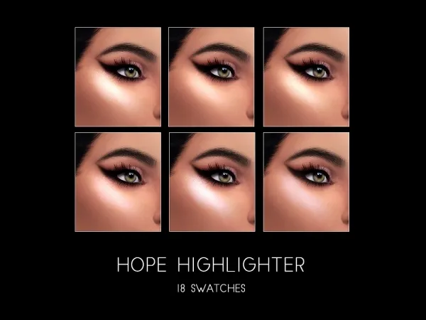 Alpha Hope Highlighter - The Sims 4 Custom Content