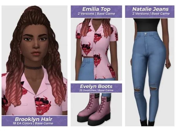 Maxis Match ADA 2019 Simblreen by Public Release - The Sims 4 Custom Content