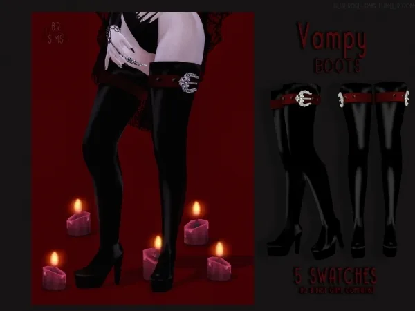 Vampy Boots - BRsims