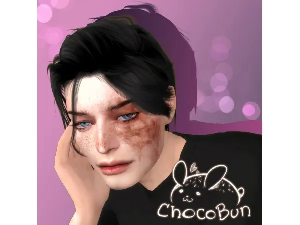 Alpha chocobunsims SCAR SET 3 - The Sims 4 Custom Content