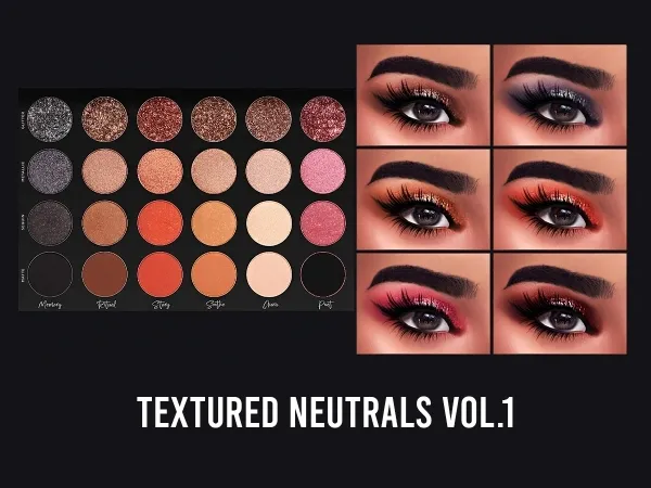 Mix Textured Naturals Vol1 - The Sims 4 Custom Content