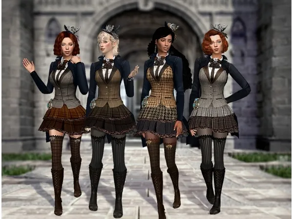 Maxis Match Magic Partita boots by HoangLapSims - The Sims 4 Custom Content