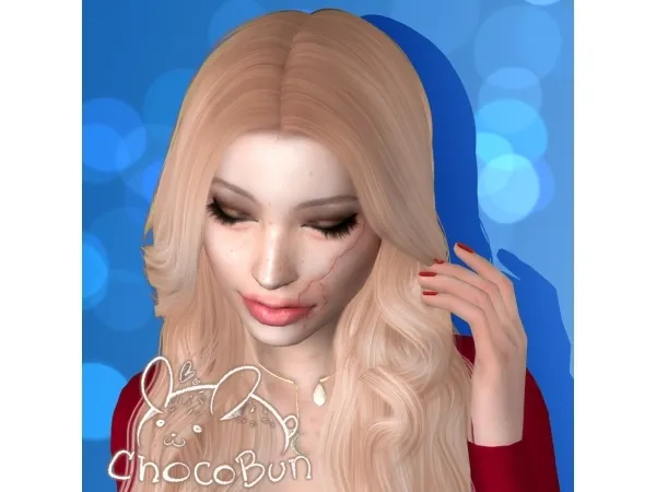 Alpha chocobunsims SCAR SET 4 - The Sims 4 Custom Content
