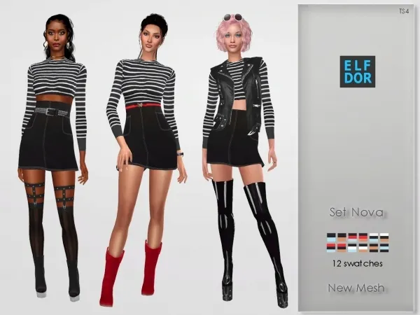 Maxis Match Set Nova - The Sims 4 Custom Content