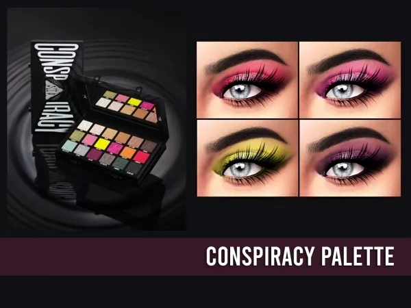 Maxis Match Conspiracy Palette - The Sims 4 Custom Content