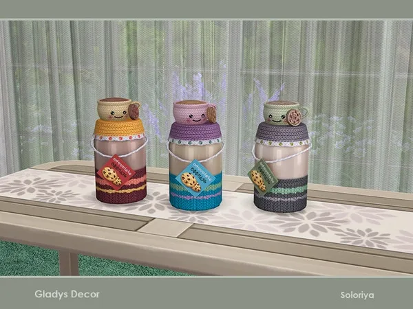Gladys Decor Jar with Cookies by thesimsresource - The Sims 4 Custom Content