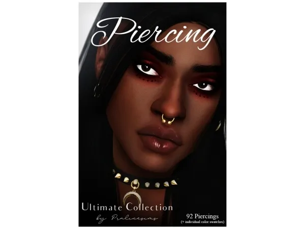 Maxis Match PIERCING Ultimate Collection by simsfinds - The Sims 4 Custom Content