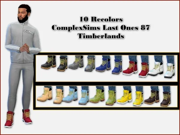Alpha BLewis RCs Complex Last One 87 Timbs ADDONs by simsfinds - The Sims 4 Custom Content