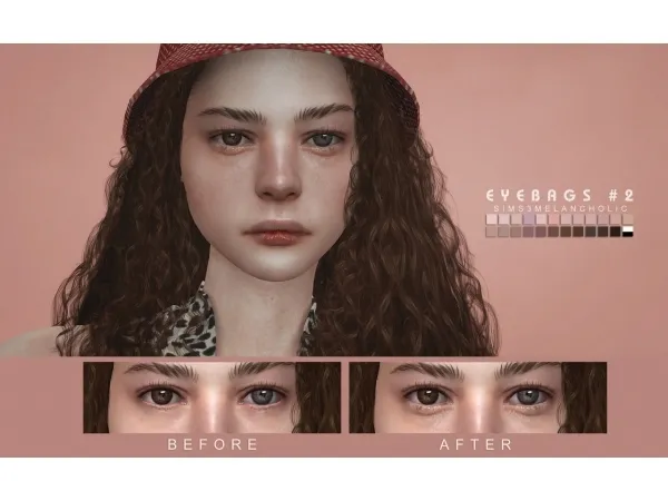 Alpha eyebags 2 contacts 51 by sims3melancholic by sims3melancholic - The Sims 4 Custom Content