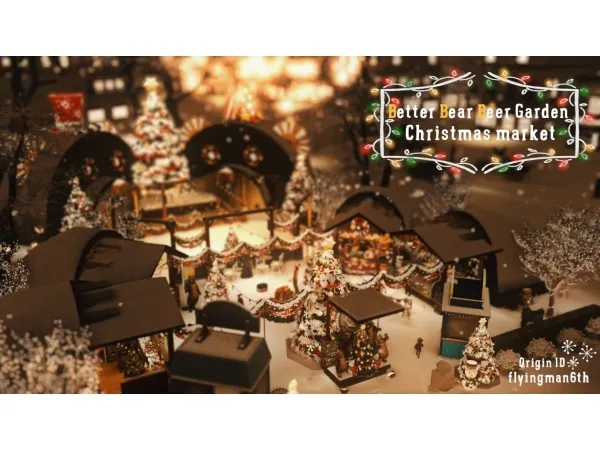 Better Bear Beer Garden Christmas market Ver.