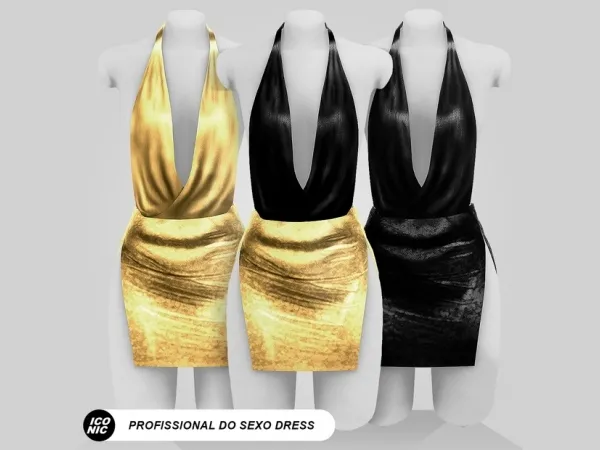 Alpha 177156 (Dress) VIP by iconic - The Sims 4 Custom Content