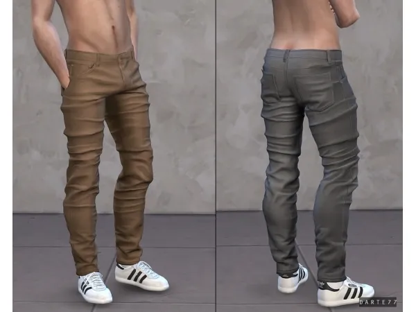 Alpha Chino Jeans - The Sims 4 Custom Content