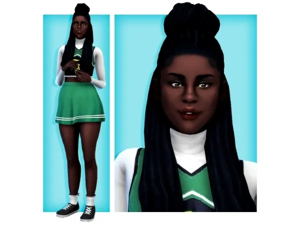 Maxis Match Advent Calendar Day 1 Hazel Avery - The Sims 4 Custom Content
