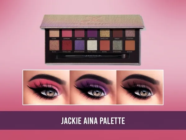 Alpha Jackie Aina Palette - The Sims 4 Custom Content