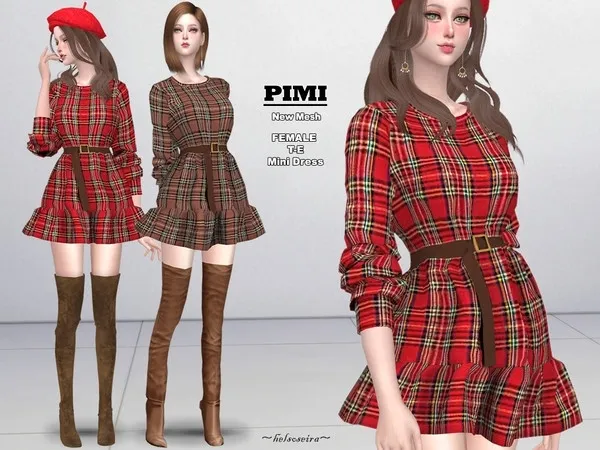 PIMI - Mini Dress by Helsoseira