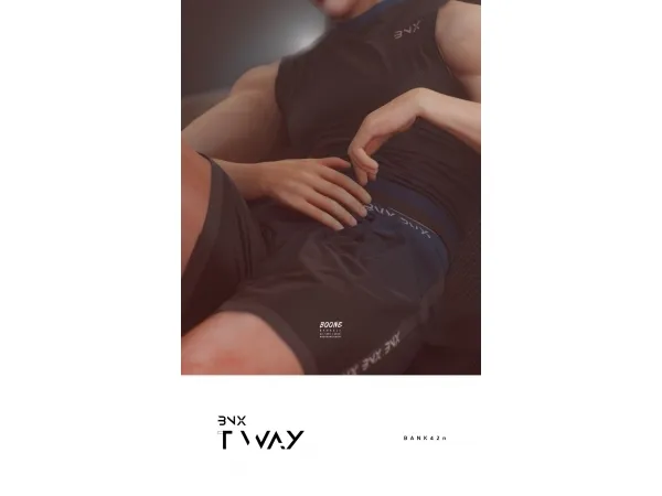 Alpha BNX TWAY by BANK42n - The Sims 4 Custom Content