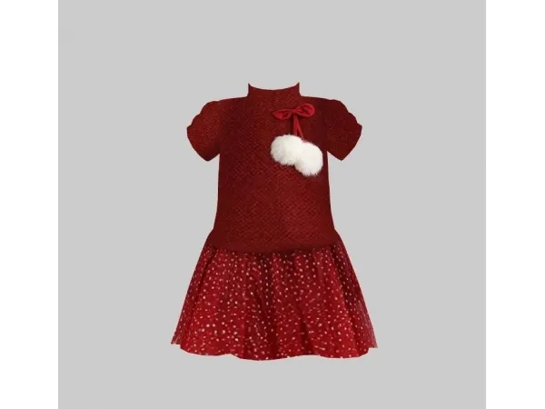 Alpha toddler christmas dresses - The Sims 4 Custom Content